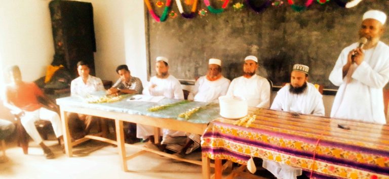 চৌকিবাড়ি মোস্তফাবিয়া ডিএসডি মাদরাসায় দাখিল পরীক্ষার্থীদের বিদায় অনুষ্ঠান