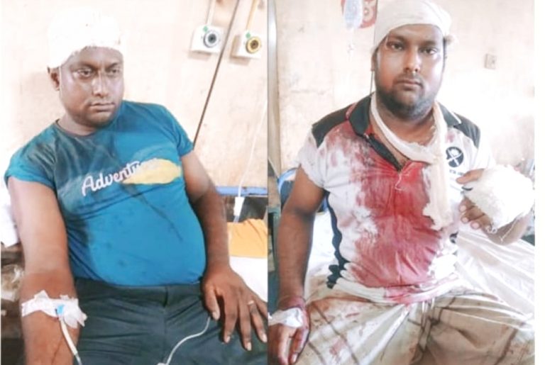 একদন্ত বাজারের সহোদর দুই ব্যবসায়ীকে কুপিয়ে জখম